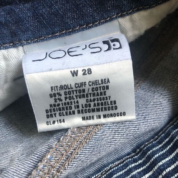 JOE’S JEANS, Rolled Cuff Chelsea, Blue 28 - Picture 5 of 5